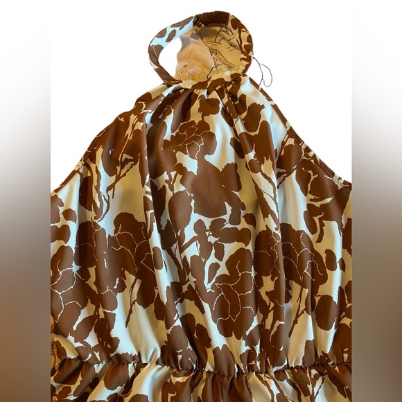 SHEIN JUMPER EUC BROWN/CREAM SIZE XL - Picture 2 of 3